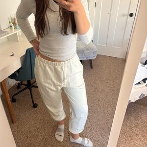 BP Sweatpants White Size M